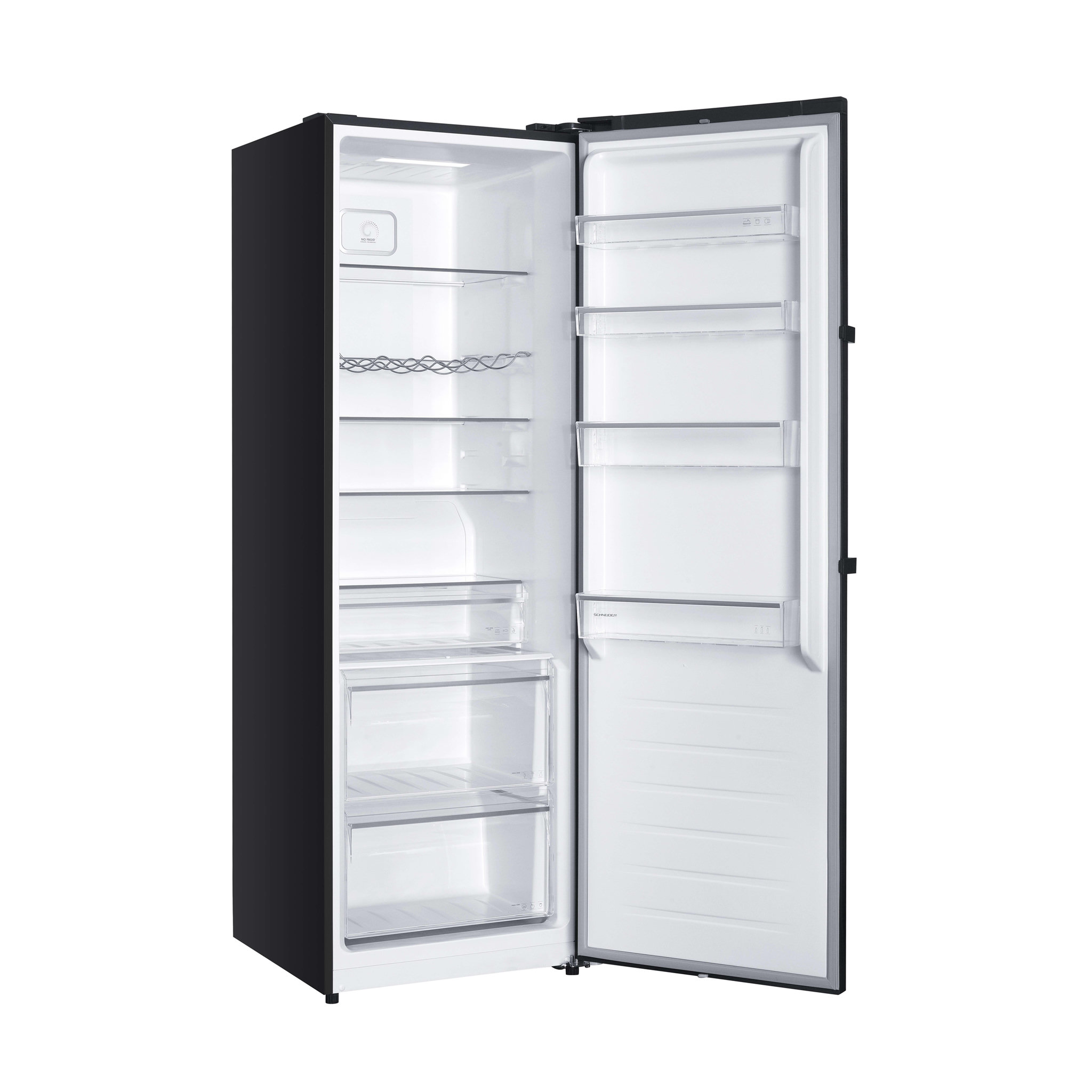 Voir la diapositive 5 : SCHNEIDER Schneider scod360nf-dxd - réfrigérateur une porte 359l dark inox