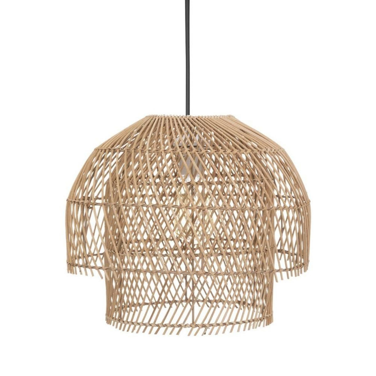 ATMOSPHERA Suspension rotin Kery naturel D38