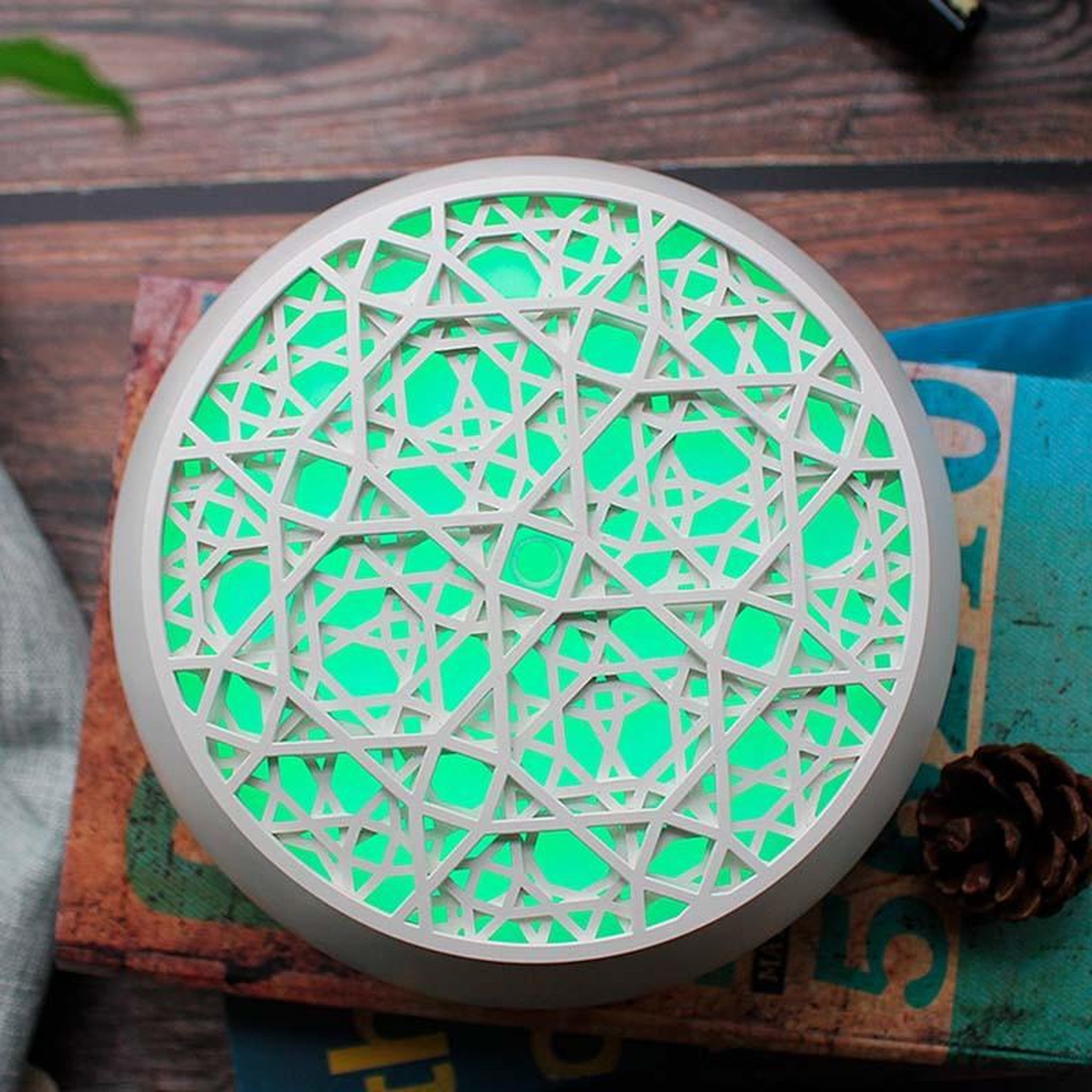 Voir la diapositive 6 : YOGHI Diffuseur d'arôme, humidificateur et lampe aromi 400 blanc yoghi