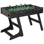 Voir la diapositive 1 : VIDAXL Table de football pliante 121 x 61 x 80 cm Noir