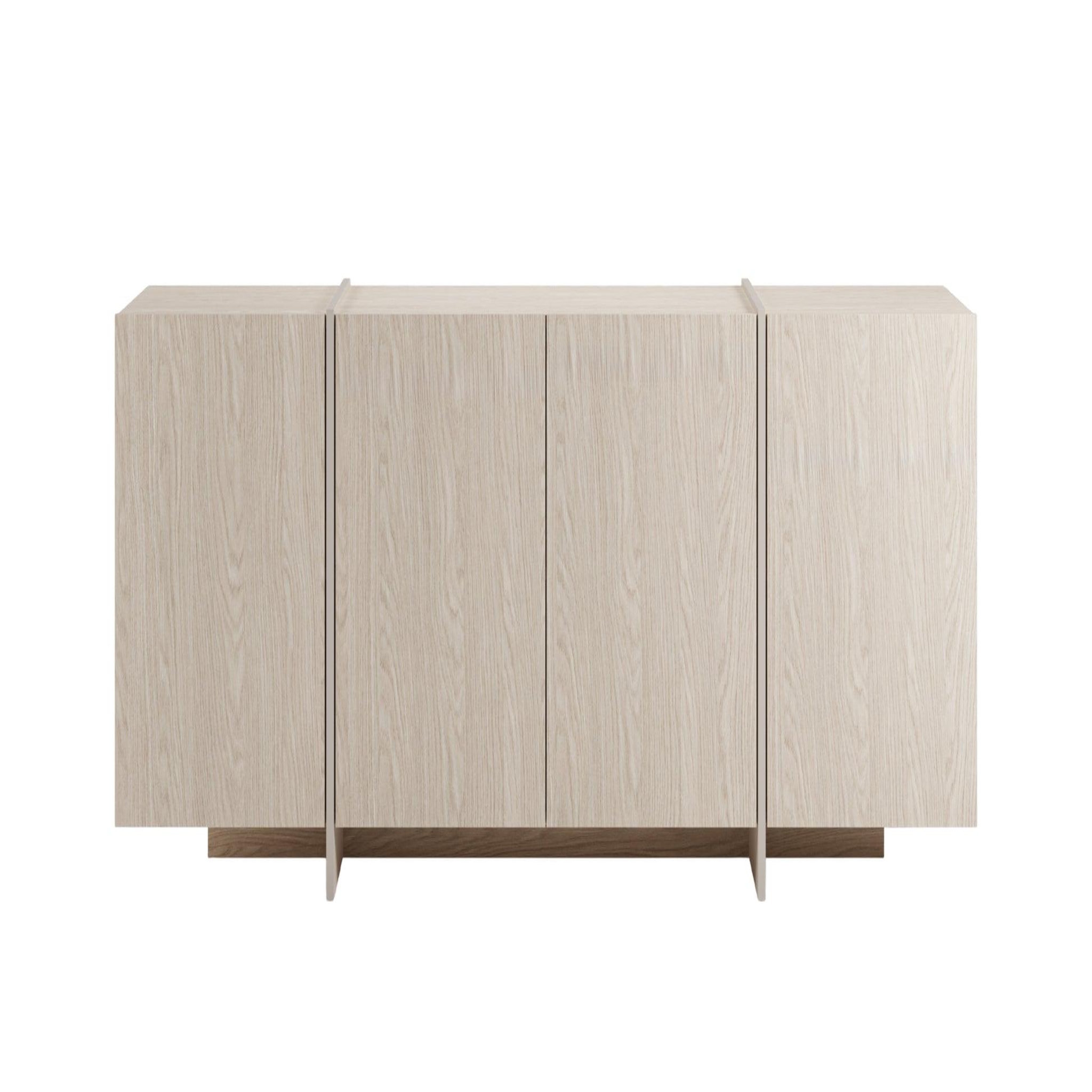 CASANOVA PARIS Hanna - buffet 177cm en mélamine beige