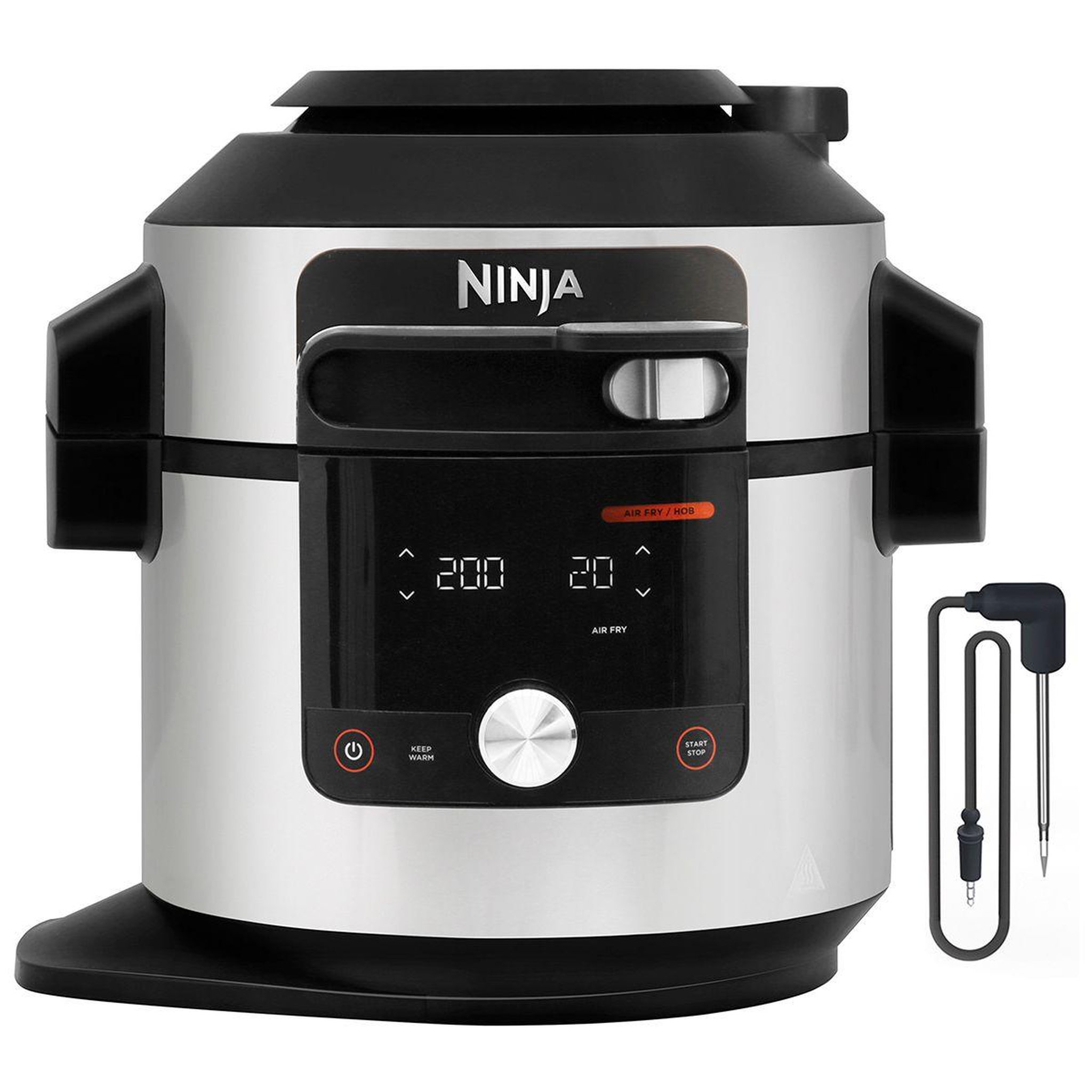 Voir la diapositive 3 : NINJA Multicuiseur Foodi Max OL750EU  gris/noir 7,5 L, 14 modes de cuisson dont air fryer