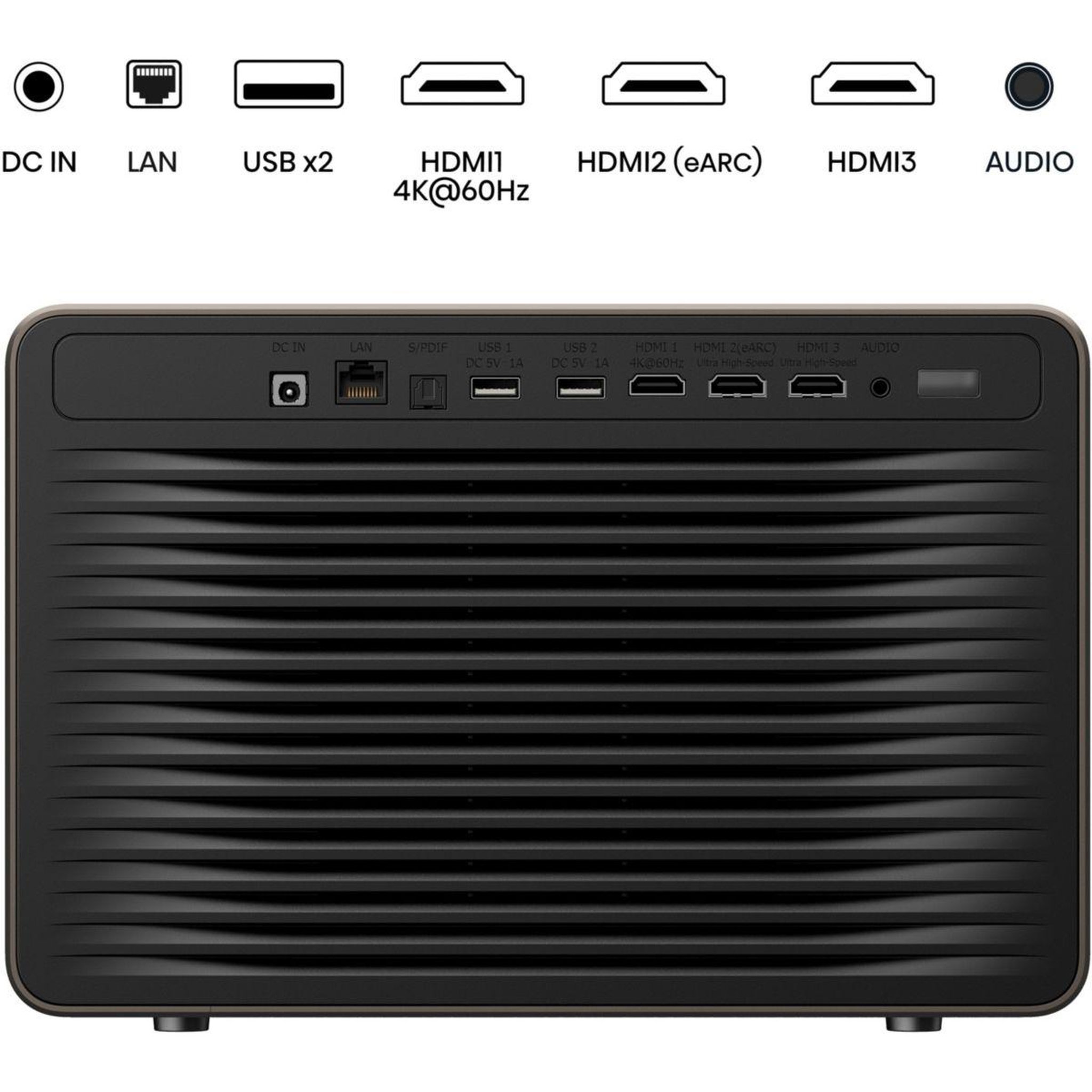 Voir la diapositive 3 : Hisense Vidéoprojecteur home cinéma xr10 trichroma triple laser 4k - experience cinéma, smart tv