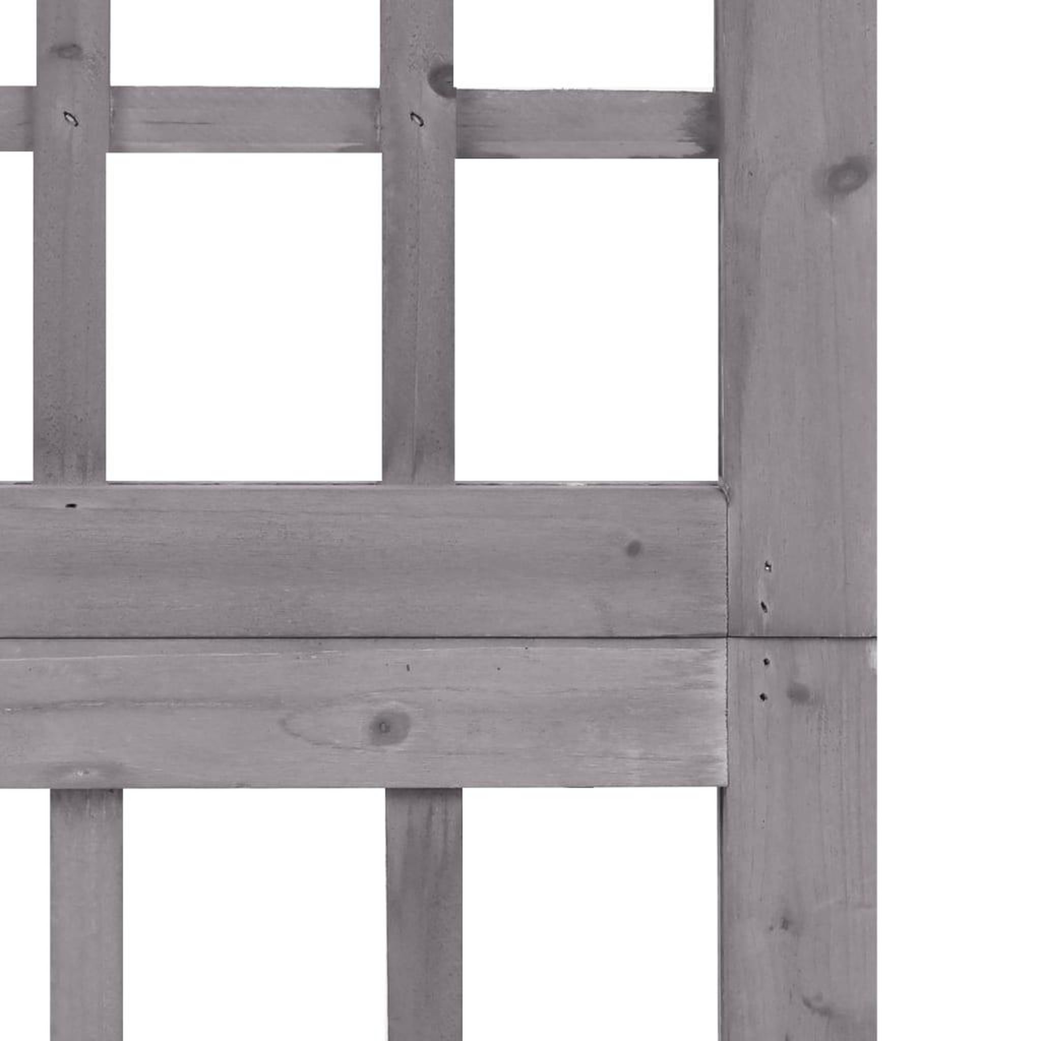 Voir la diapositive 5 : VIDAXL Cloison de separation a 3 panneaux/treillis bois sapin massif