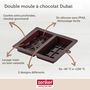 Voir la diapositive 5 : ZENKER Double moule à chocolat de Dubaï en silicone Zenker Special Creative