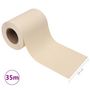 Voir la diapositive 6 : VIDAXL Ecran d'intimite de jardin PVC 35x0,19 m Creme