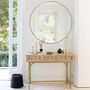 Voir la diapositive 2 : ATMOSPHERA Console 3 tiroirs en cannage RAYO - Beige