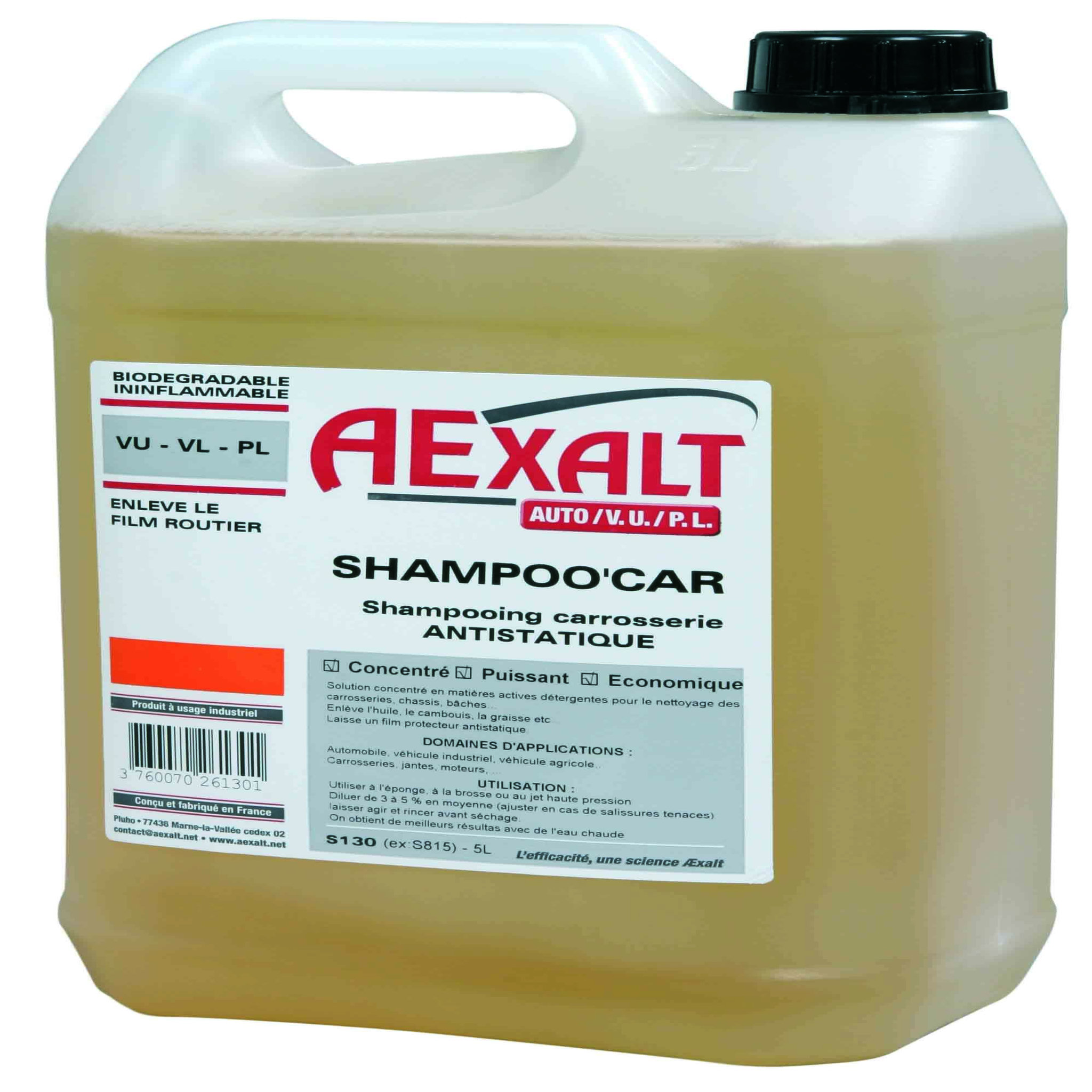 OUTIFRANCE Shampooing carrosserie antistatique 5L