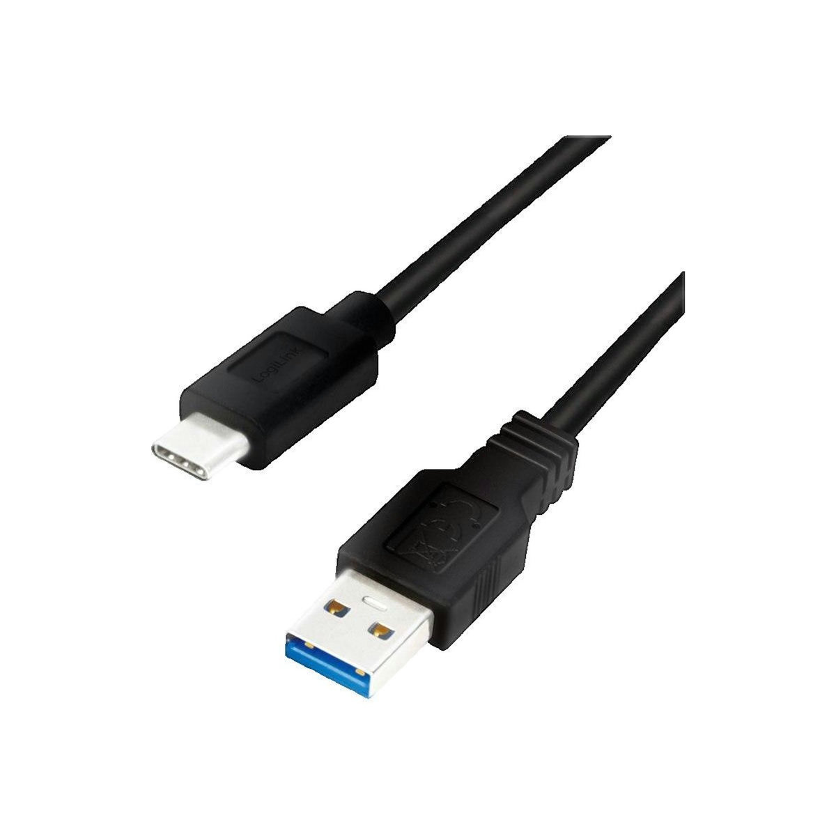 LOGILINK Câble USB LogiLink 1 m USB 3.2 Gen 1 Noir