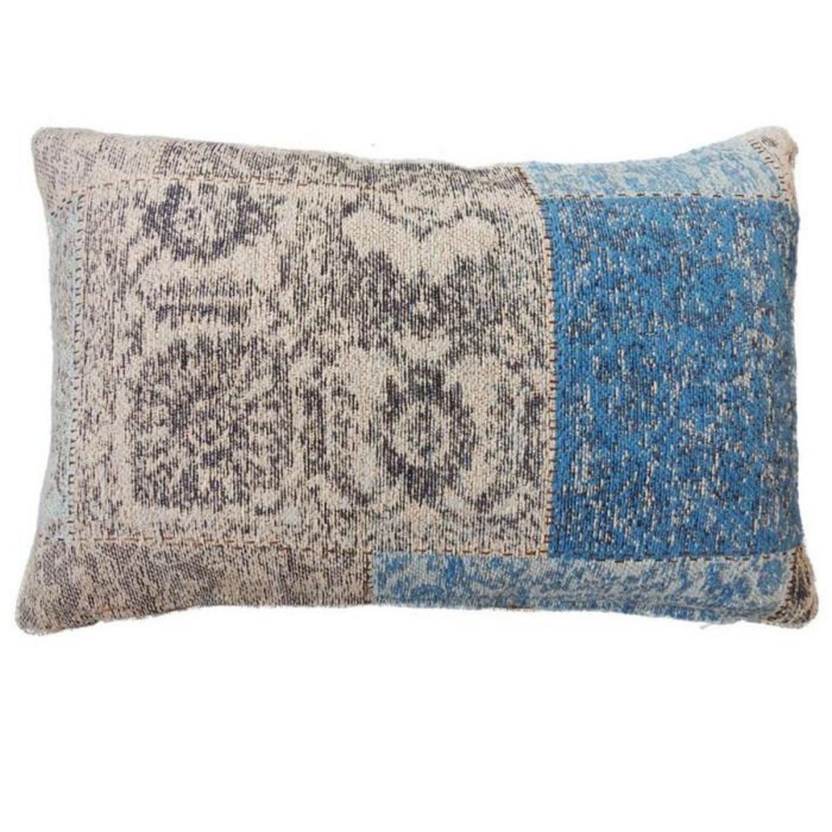 Paris Prix Coussin Déco  Symphonia  40x60cm Bleu