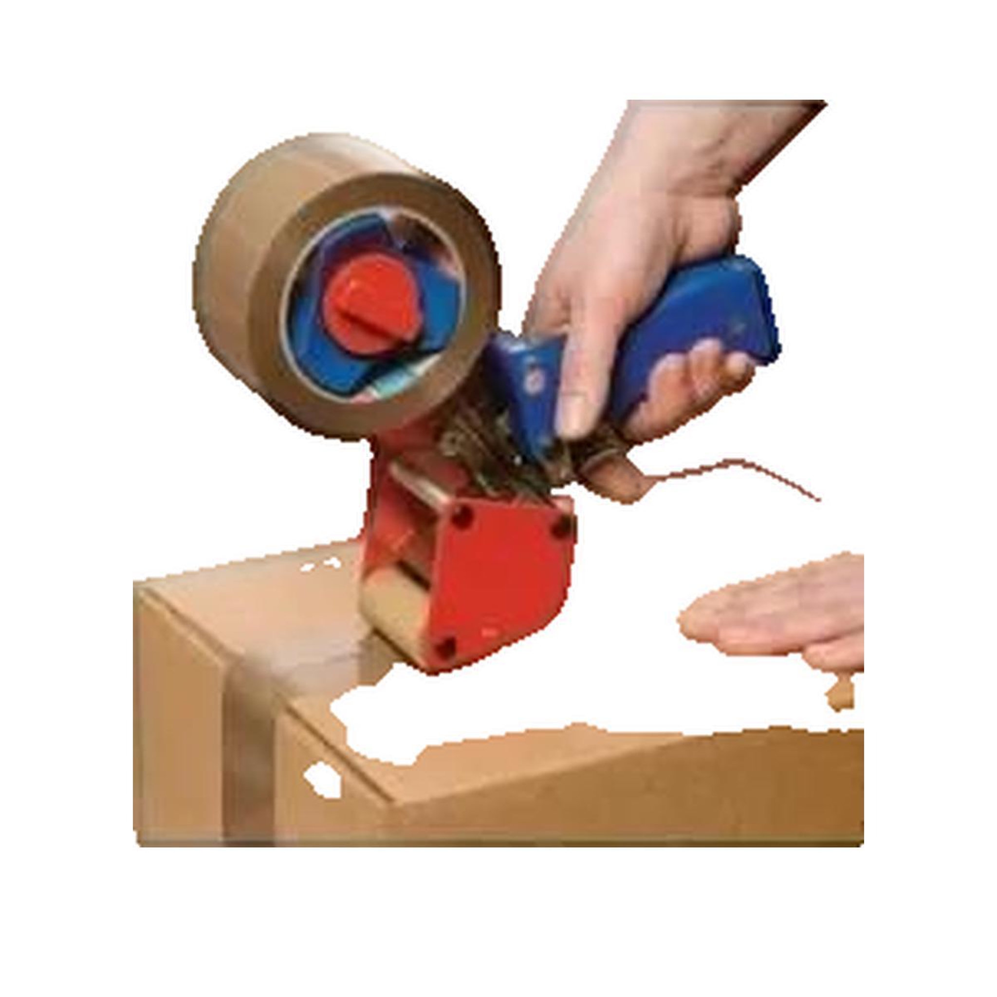 Tesa Distributeur de tape Tesa tesapack handabroller couleur Blue/Red