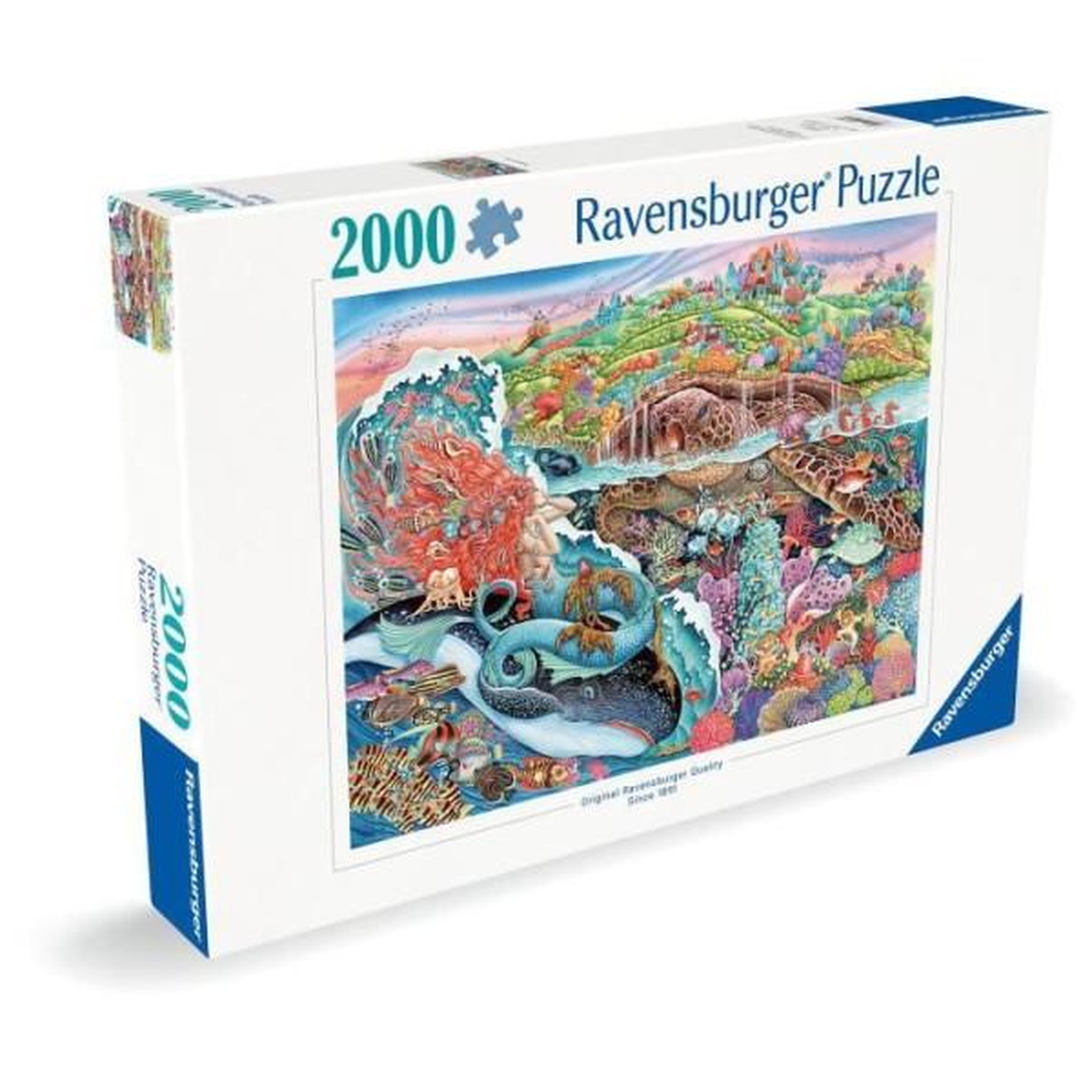 Voir la diapositive 3 : RAVENSBURGER Puzzle 2000 pieces, Puzzle Adultes, Des 14 ans, Le mythe de Thalassa, Mer , 12001484, Ravensburger