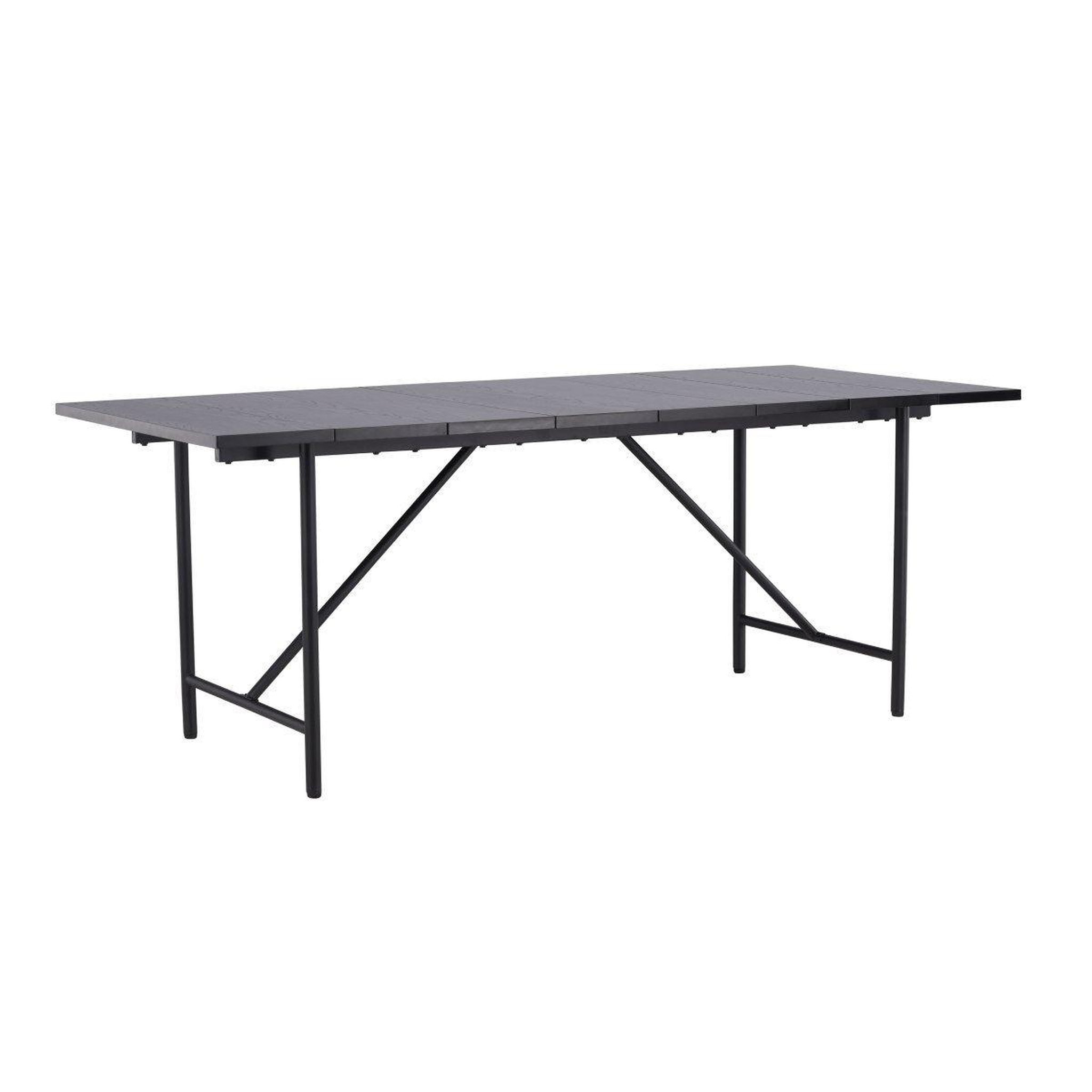 Paris Prix Table à manger design  astrid  200cm noir