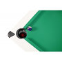 Voir la diapositive 4 : PLAY4FUN Billard Américain HARMONY 6Ft - 206,5 x 116,5 x 80 cm avec accessoires et plateau dînatoire - Couleur Ivoire