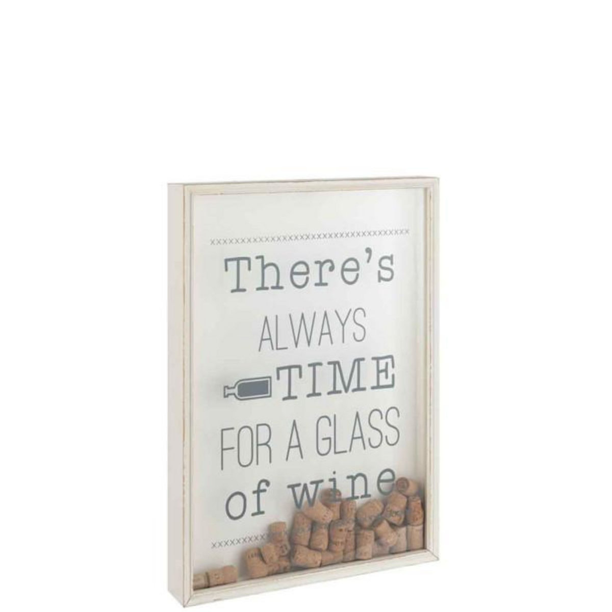 Paris Prix Cadre Déco en Bois  Bouchons Anglais  65cm Beige