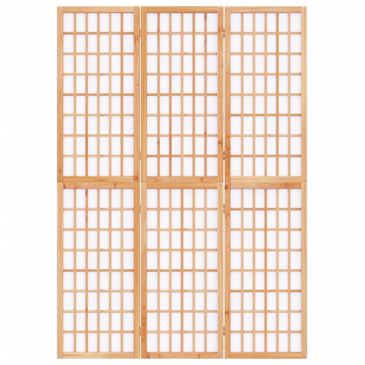 VIDAXL Cloison de separation pliable 3 panneaux 120x170 cm