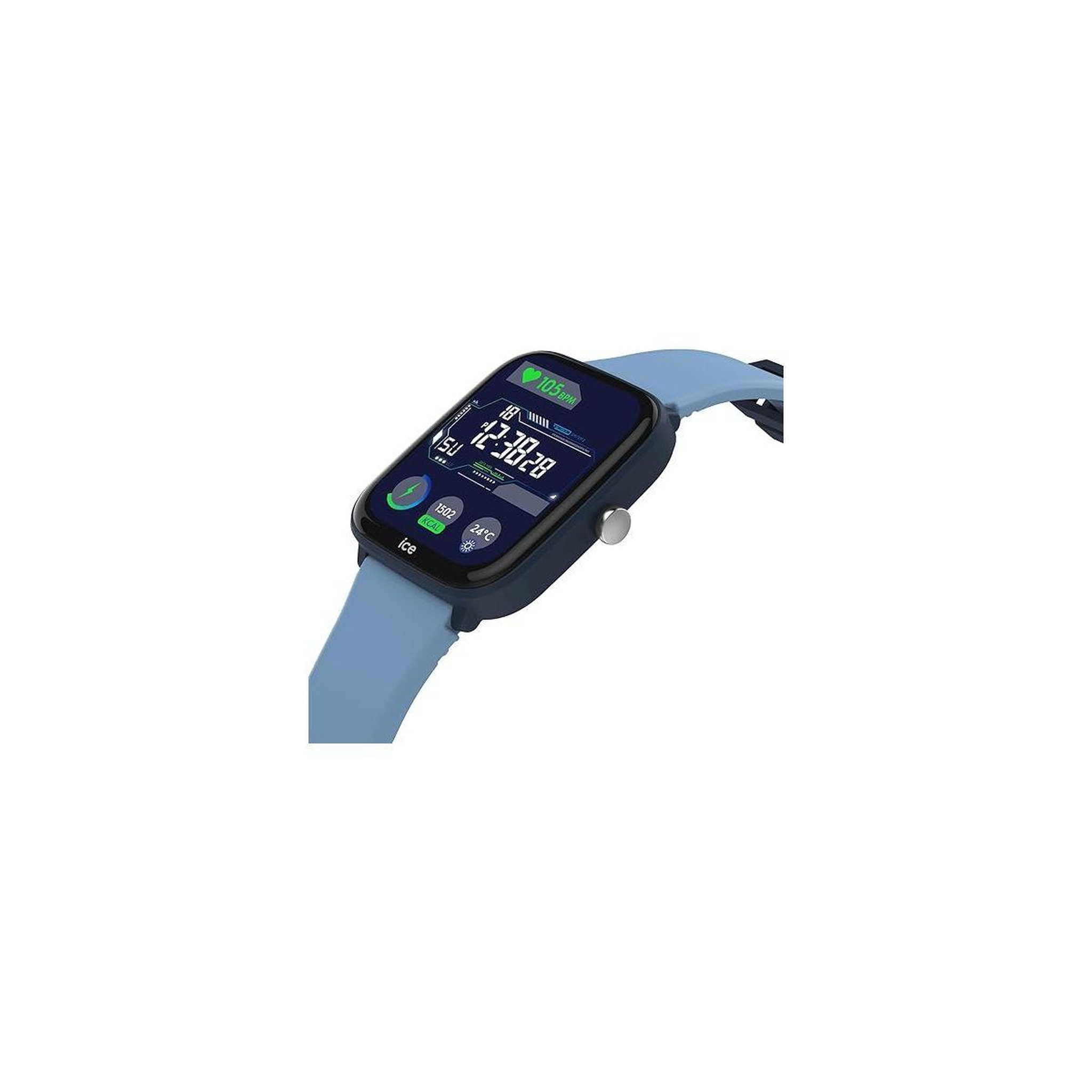 Voir la diapositive 3 : Ice Watch Montre connectée Ice Smart Junior 3.0 Bleu/Bleu Clair