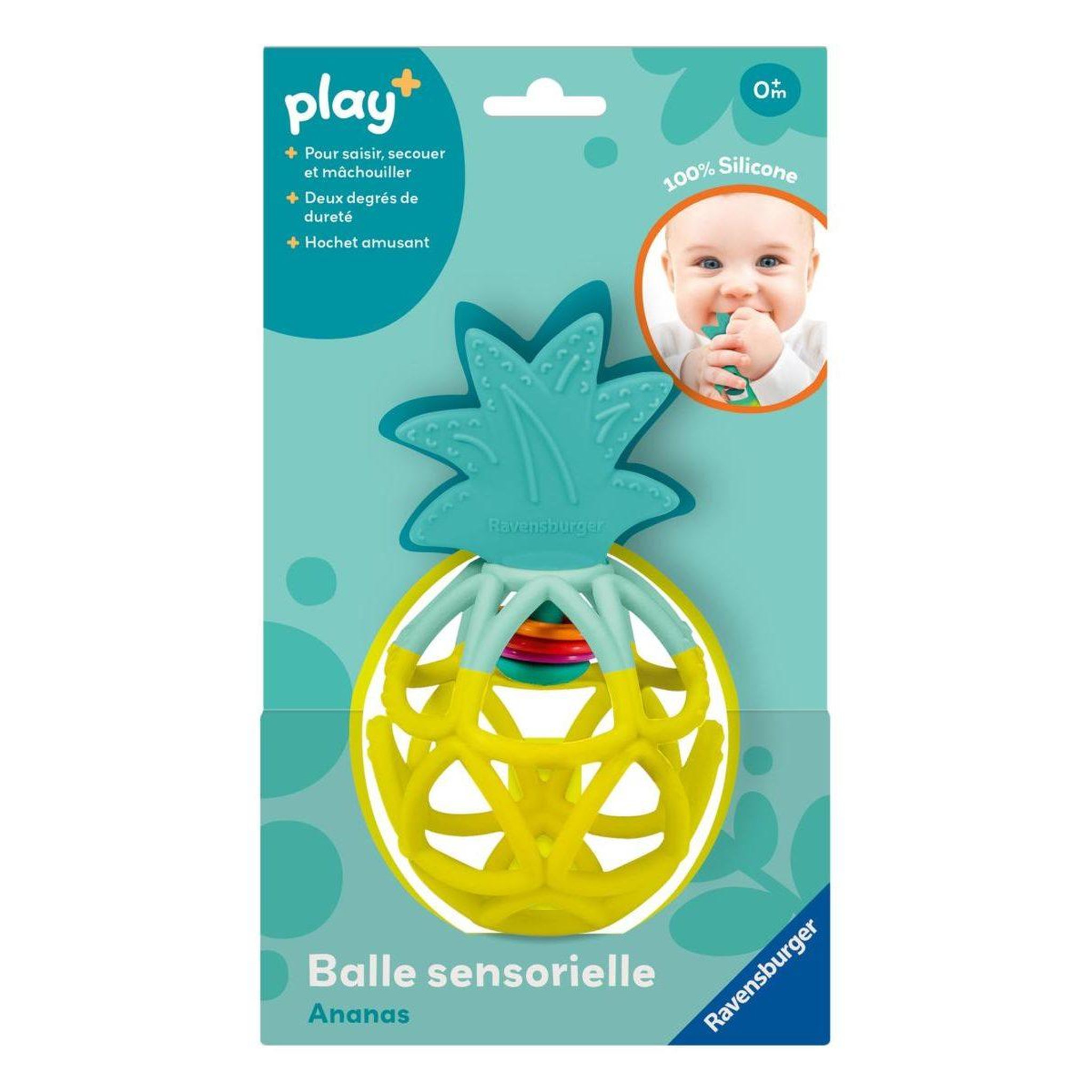 RAVENSBURGER Play +  balle sensorielle ananas