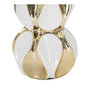 Voir la diapositive 2 : Paris Prix Lampe à Poser Design  Glam Balls  46cm Blanc & Or