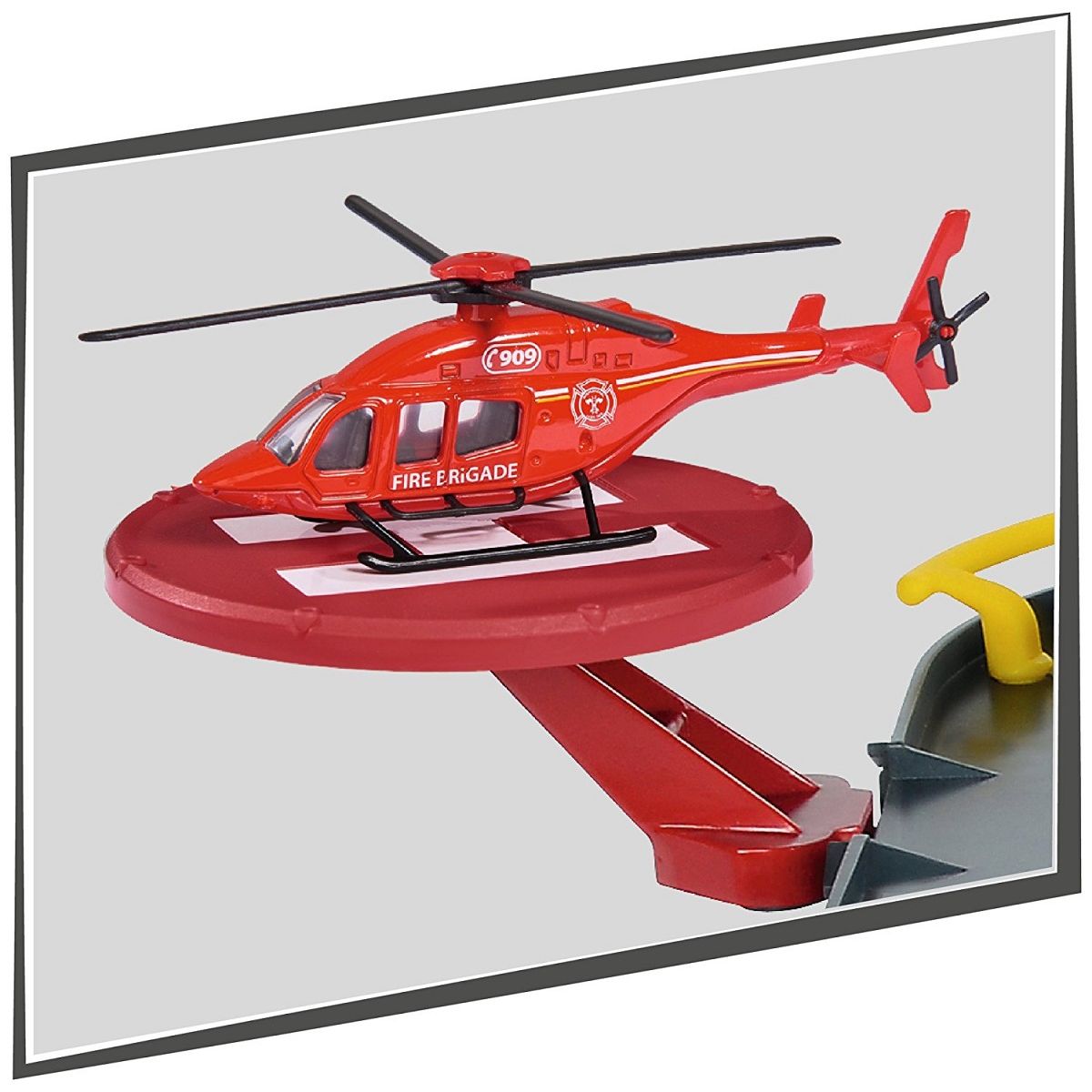 MAJORETTE Creatix Playset - Circuit Caserne de pompier + véhicules