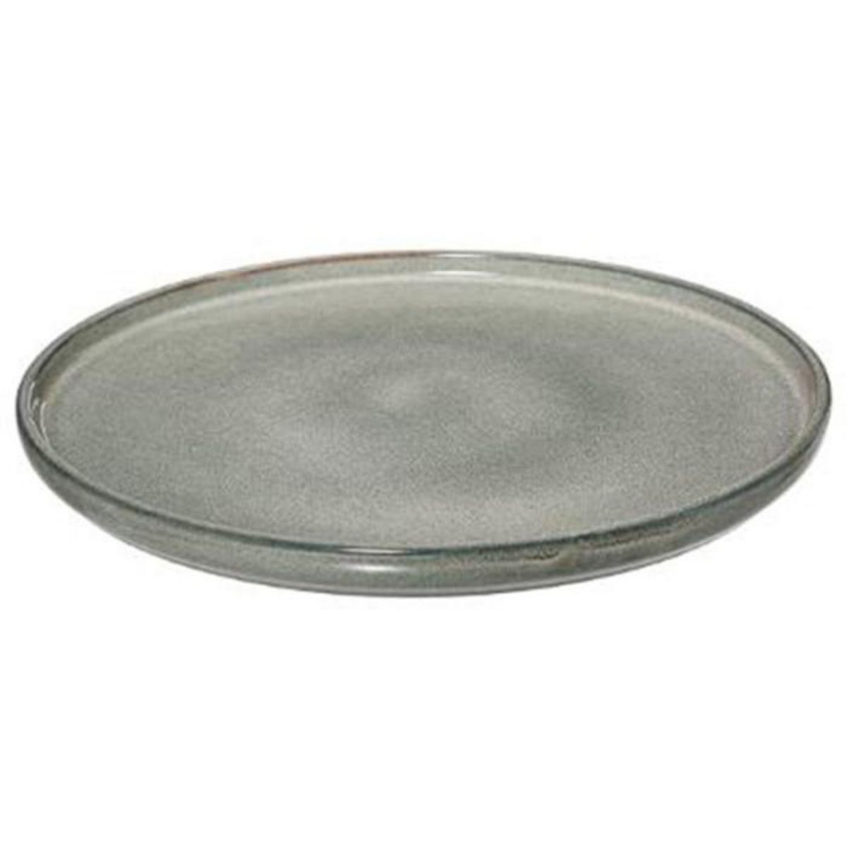 SECRET DE GOURMET Lot de 6 Assiettes Plates  Terre Inconnue  27cm Vert