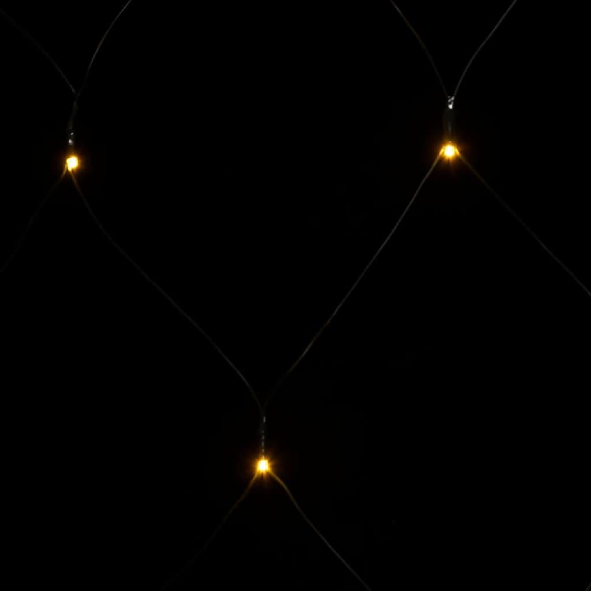 Voir la diapositive 5 : VIDAXL Filet lumineux blanc chaud de Noël 4x4 m 544 LED Int/ext