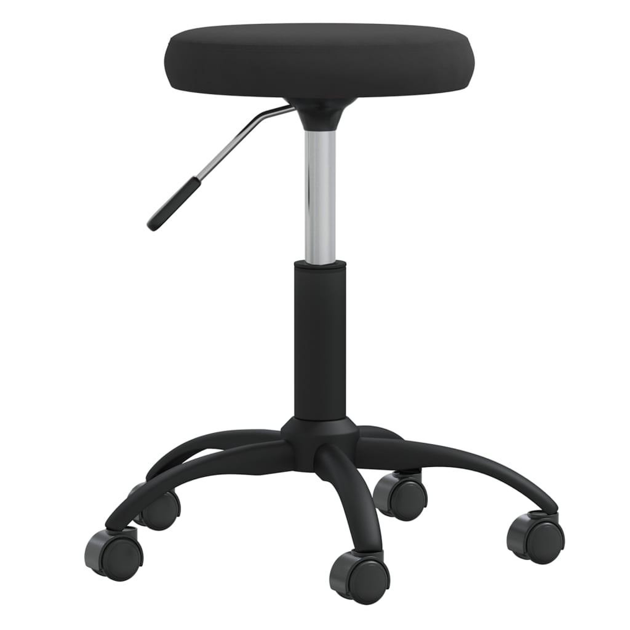 Voir la diapositive 2 : VIDAXL Chaise pivotante de bureau Noir Velours