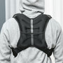 Voir la diapositive 2 : HOMCOM Gilet lesté de 5 Kg réglable - veste lestée de sport - poche de rangement intégré - oxford noir