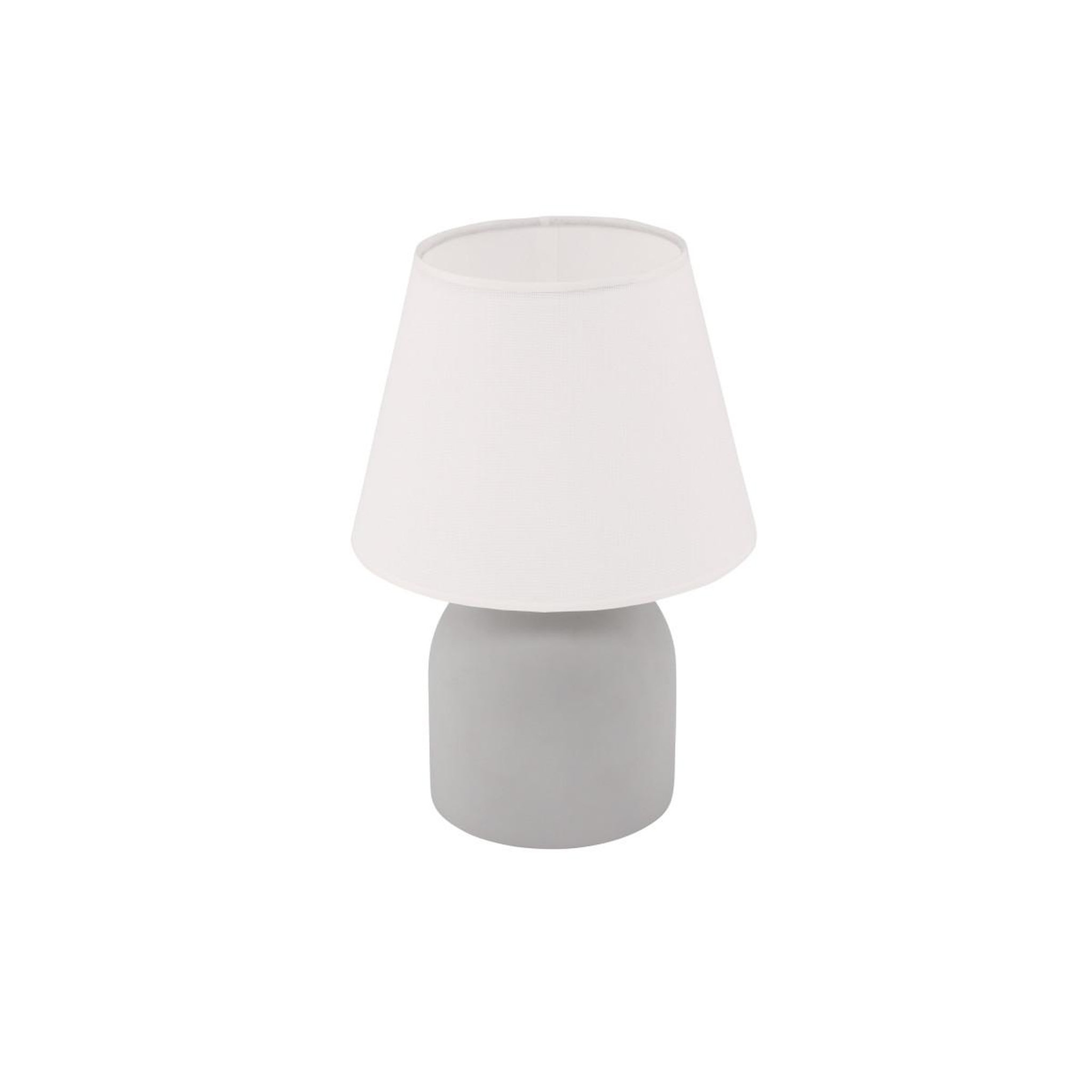 Voir la diapositive 2 : Paris Prix Lampe à poser déco  styrso  37cm gris