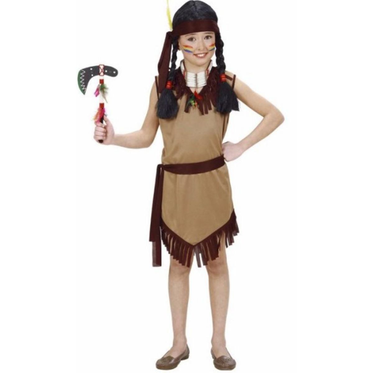 WIDMANN Déguisement Kali la Petite Indienne - 11/13 ans (145 à 158 cm)