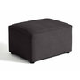 Voir la diapositive 1 : BEST MOBILIER Canopy - pouf - en tissu texturé