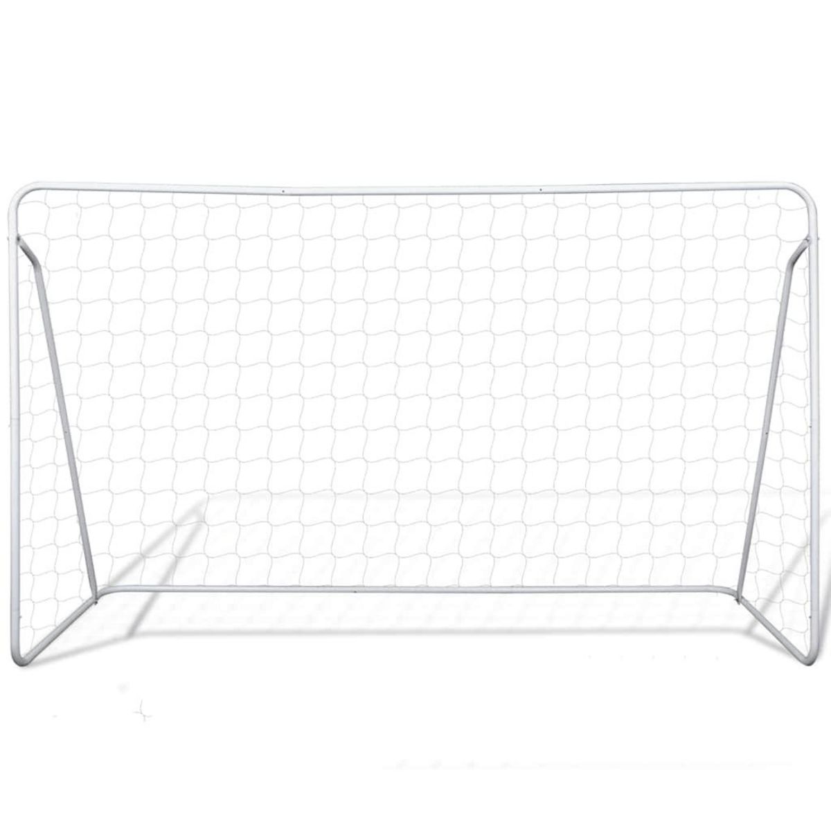 VIDAXL Cage de but de football 240x90x150 cm acier haute qualite