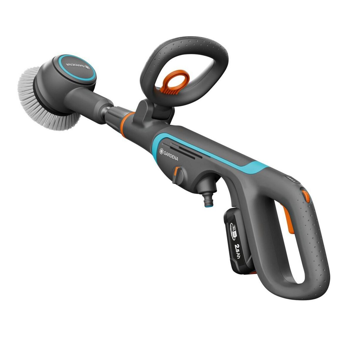 Gardena Nettoyeur de terrasse AquaBrush 18V / P4A - Compact - sans batterie