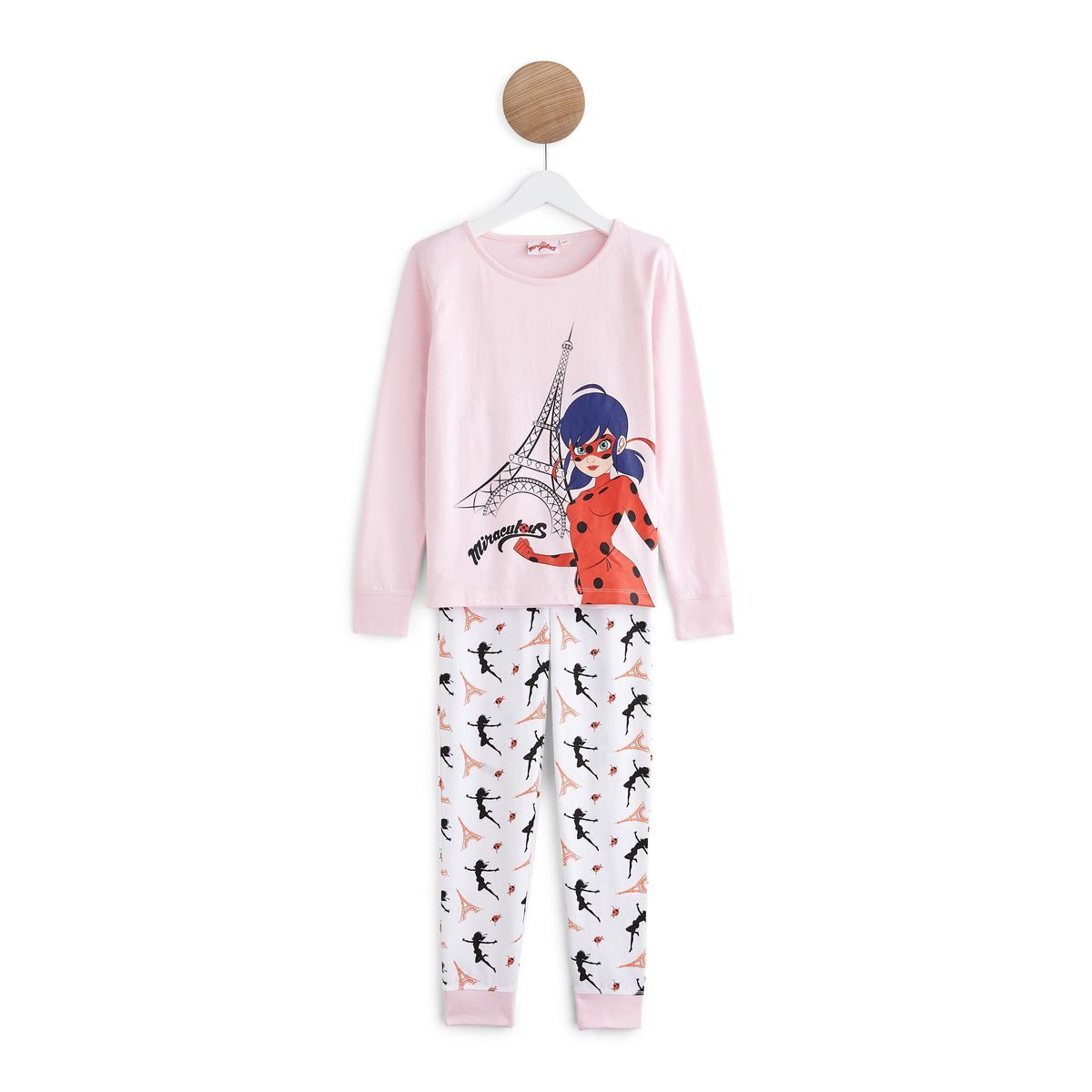 Miraculous Ensemble pyjama en velours fille