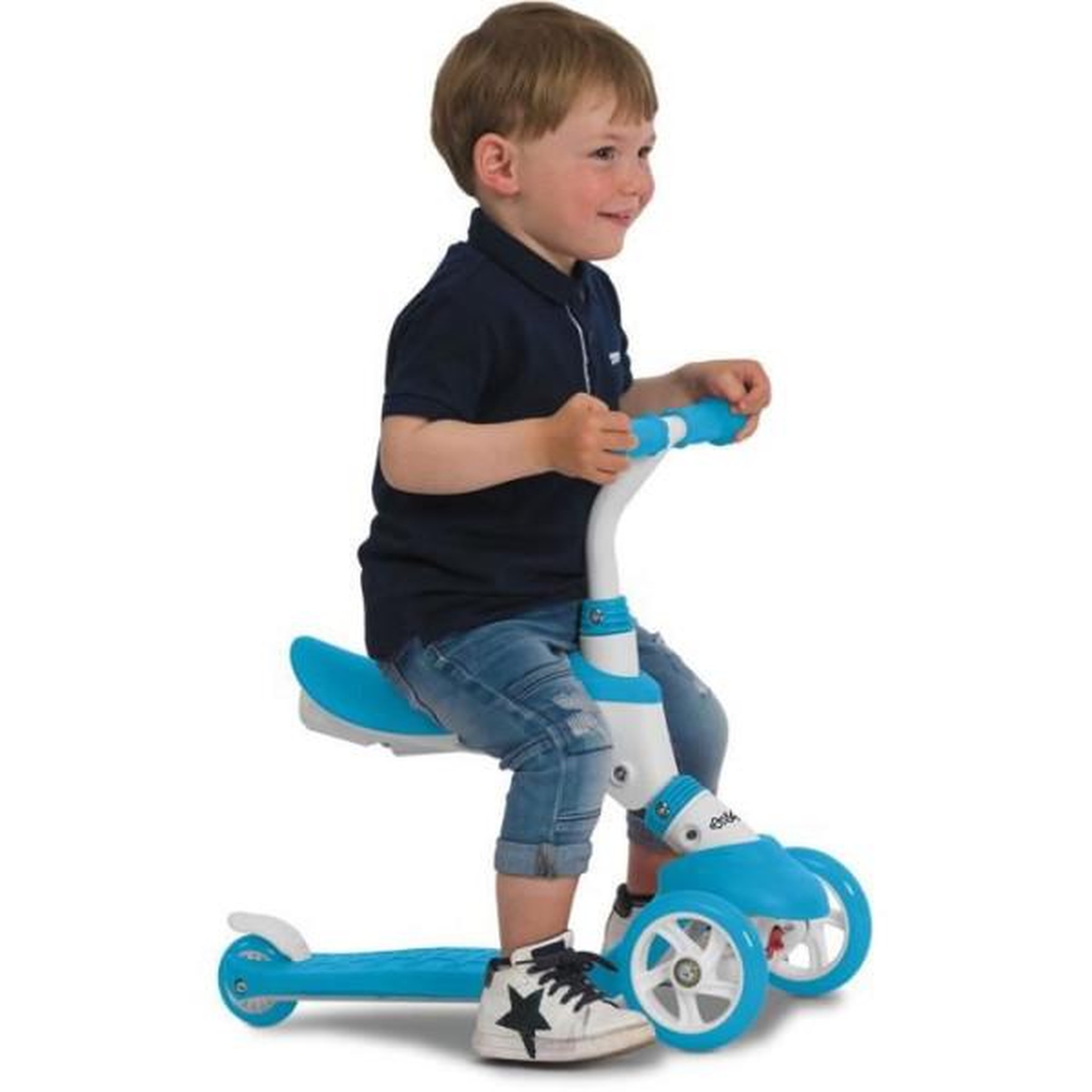 Voir la diapositive 5 : Mondo Draisienne velo  - mondo - on&go scribble 5-en-1 - pliable - noir / vert sauge