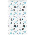 VIDAXL Store enrouleur de douche avec cassette largeur du tissu 136 cm