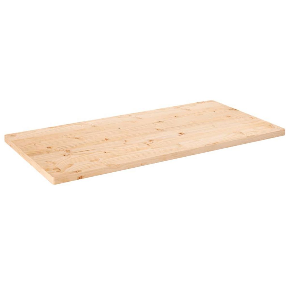 VIDAXL Dessus de table 100x50x2,5 cm bois de pin massif rectangulaire