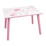 Voir la diapositive 2 : Fun House FUN HOUSE - Table licorne h 41,5 cm x l 61 cm x p 42 cm avec une chaise h 49,5 cm x l 31 cm x p 31,5 cm pour enfant
