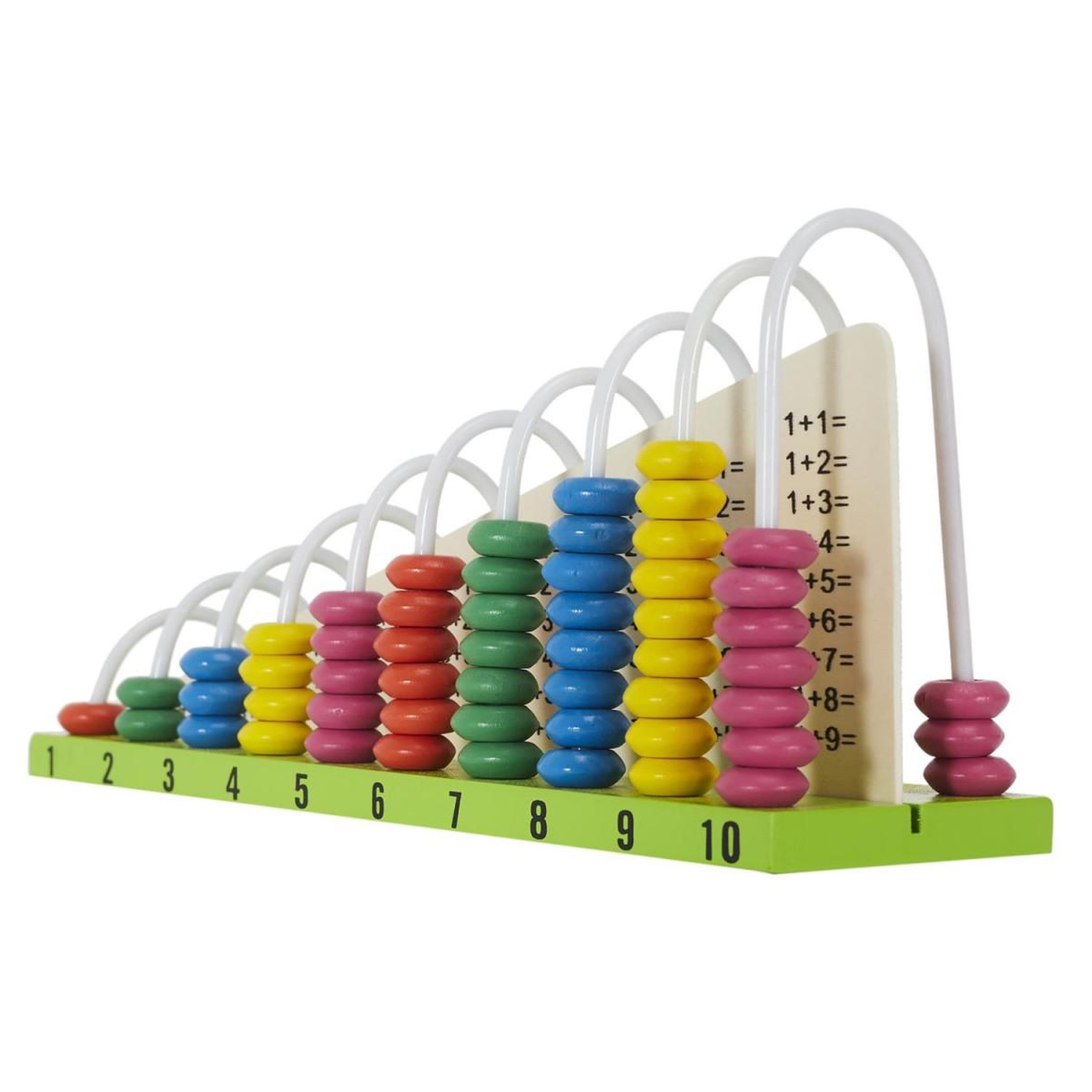 Voir la diapositive 2 : Jeux 2 momes Boulier  je comprends les maths  30cm multicolore