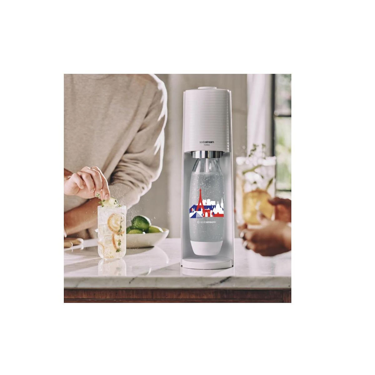 SODASTREAM Machine à gazéifier l'eau + 1 bouteille - TERRABLANCHEFRANCE