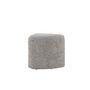 Voir la diapositive 2 : Paris Prix Pouf Tissu Bouclé  Peg  46cm Gris