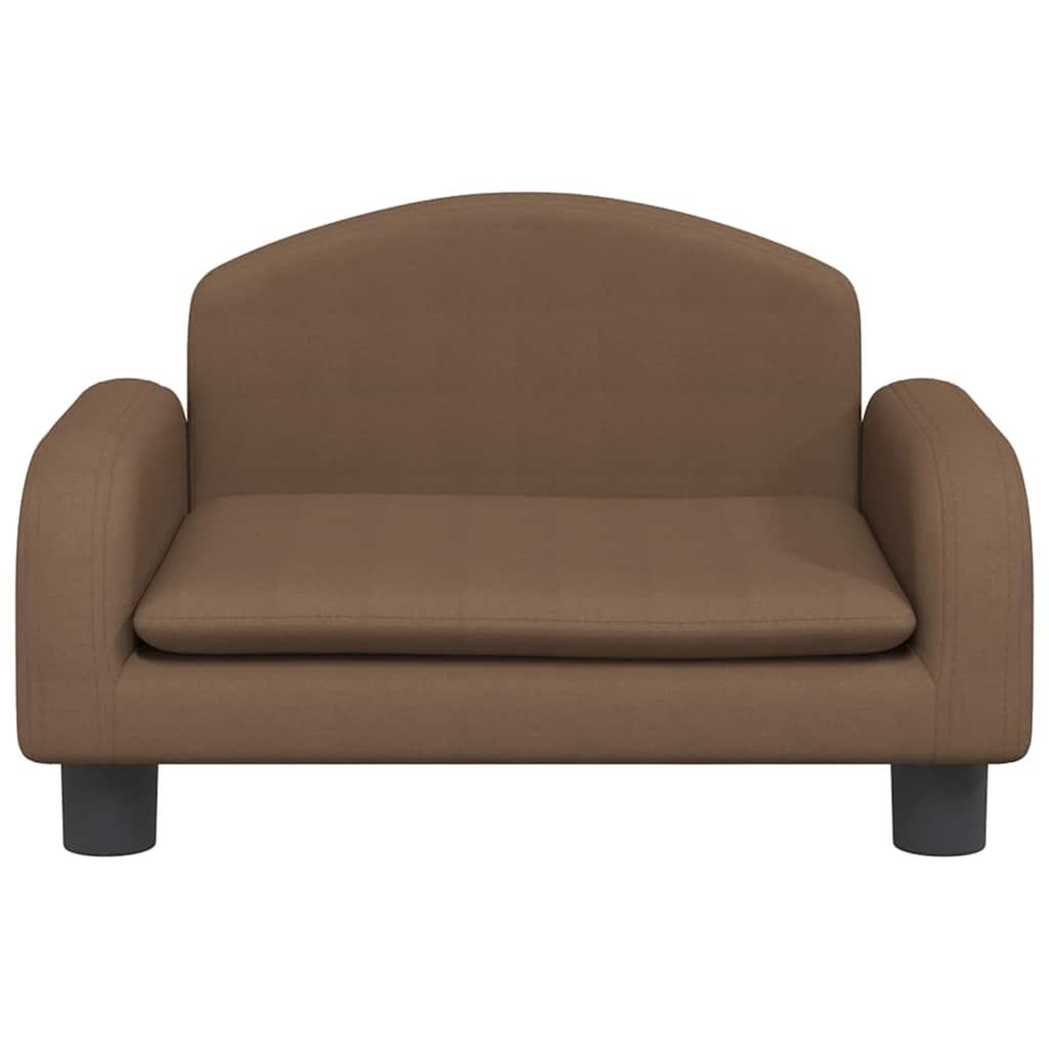 Voir la diapositive 3 : VIDAXL Lit pour chien marron 50x40x30 cm tissu