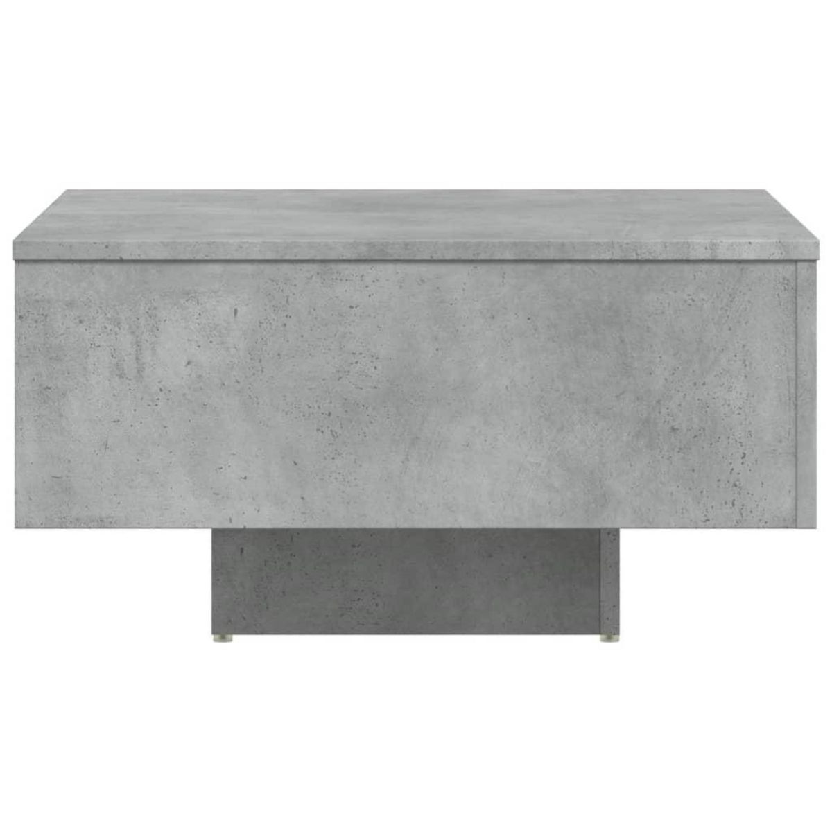 VIDAXL Table basse gris beton 60x60x31,5 cm bois d'ingenierie