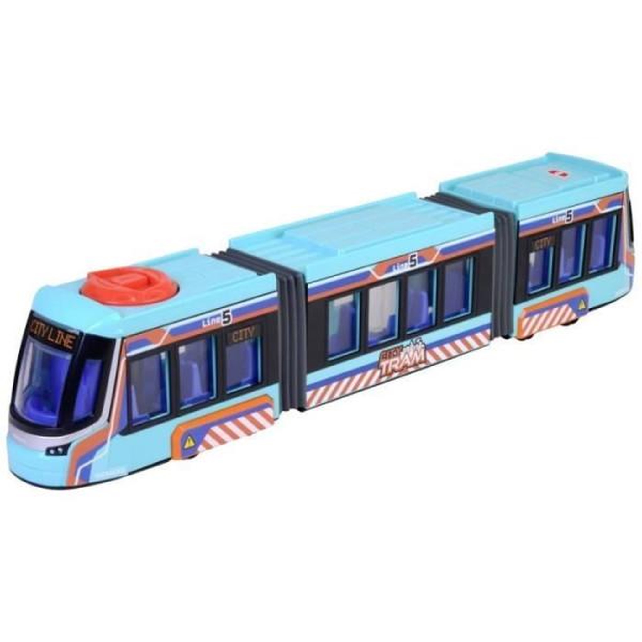 SIMBA.DICKIE.GROUP Dickie - tram siemens avenio - 42 cm - roues directionnelles - portes ouvrantes