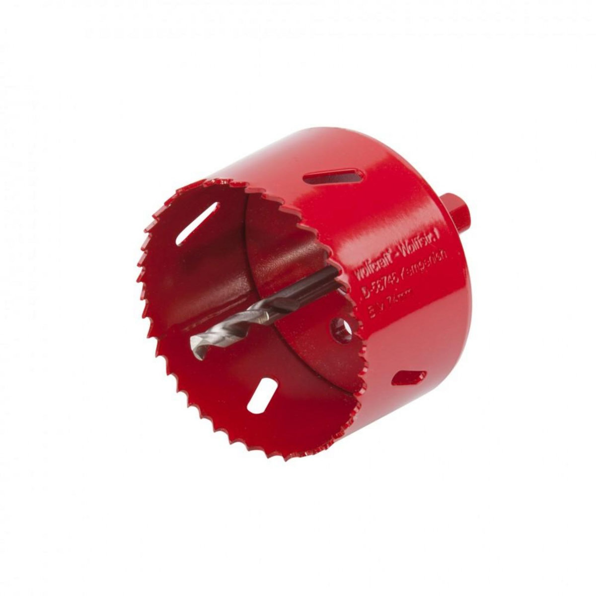WOLFCRAFT Trépan multimatériau 6 pans WOLFCRAFT 5475000, Diam.74 mm