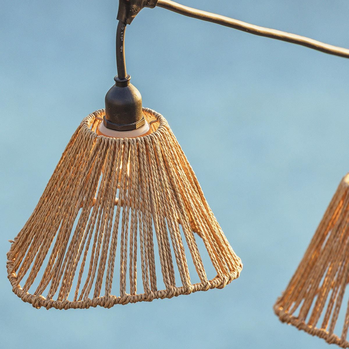 Lumisky Guirlande lumineuse RAFFY Beige Corde 6m