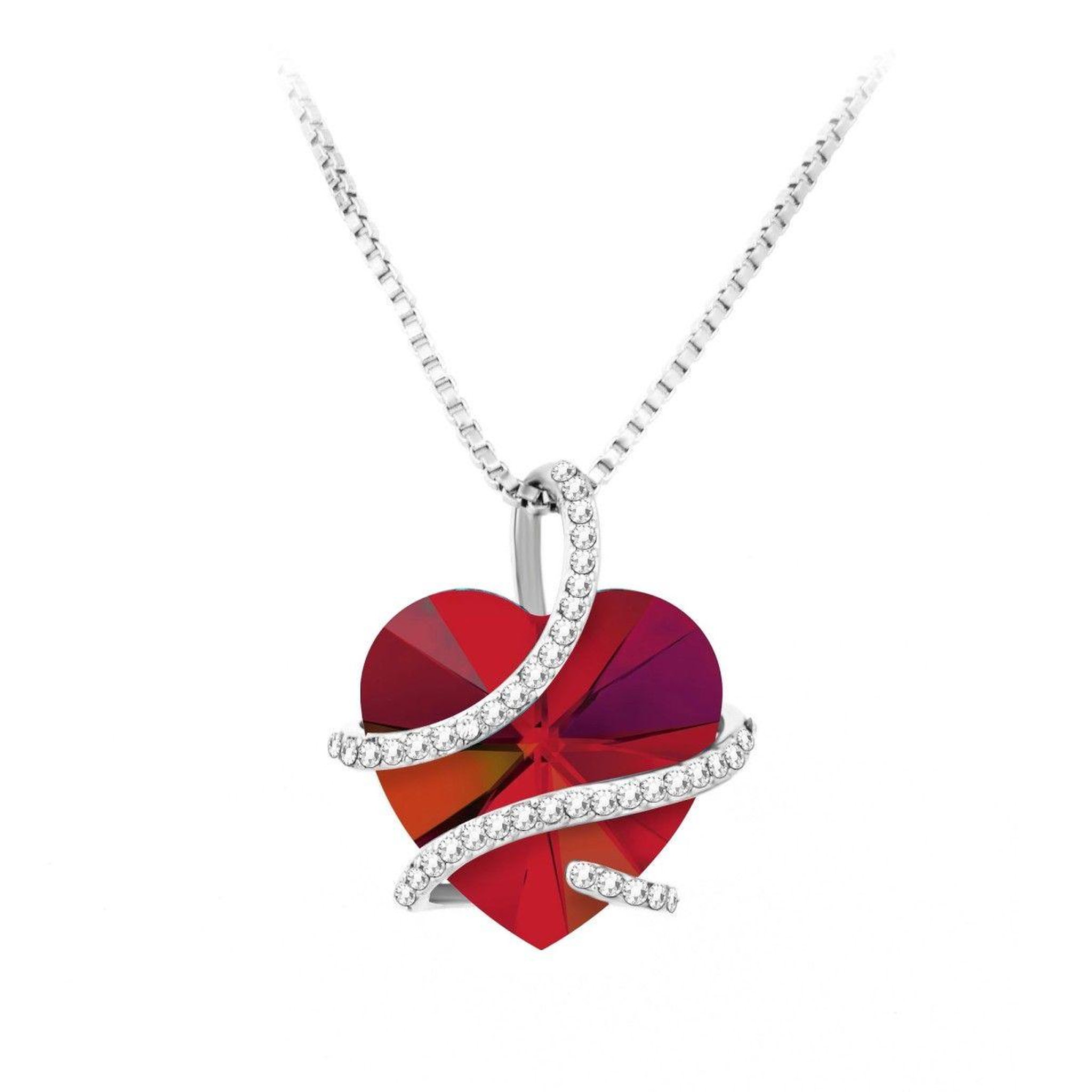 SC CRYSTAL Collier coeur par SC Crystal®