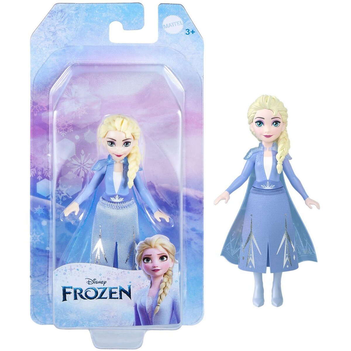 MATTEL Poupée mini Princesse Elsa Reine des Neiges CDU