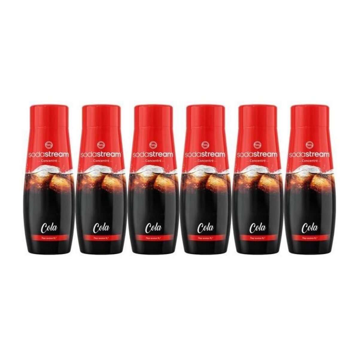 SODASTREAM Lot de 6 Concentrés COLA SODASTREAM - 440ml