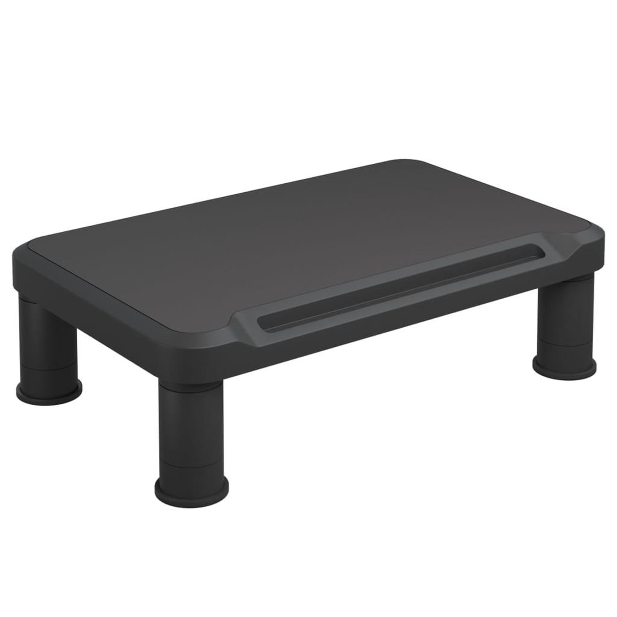 Voir la diapositive 2 : VIDAXL Support de moniteur Noir 38x24x10,5 cm